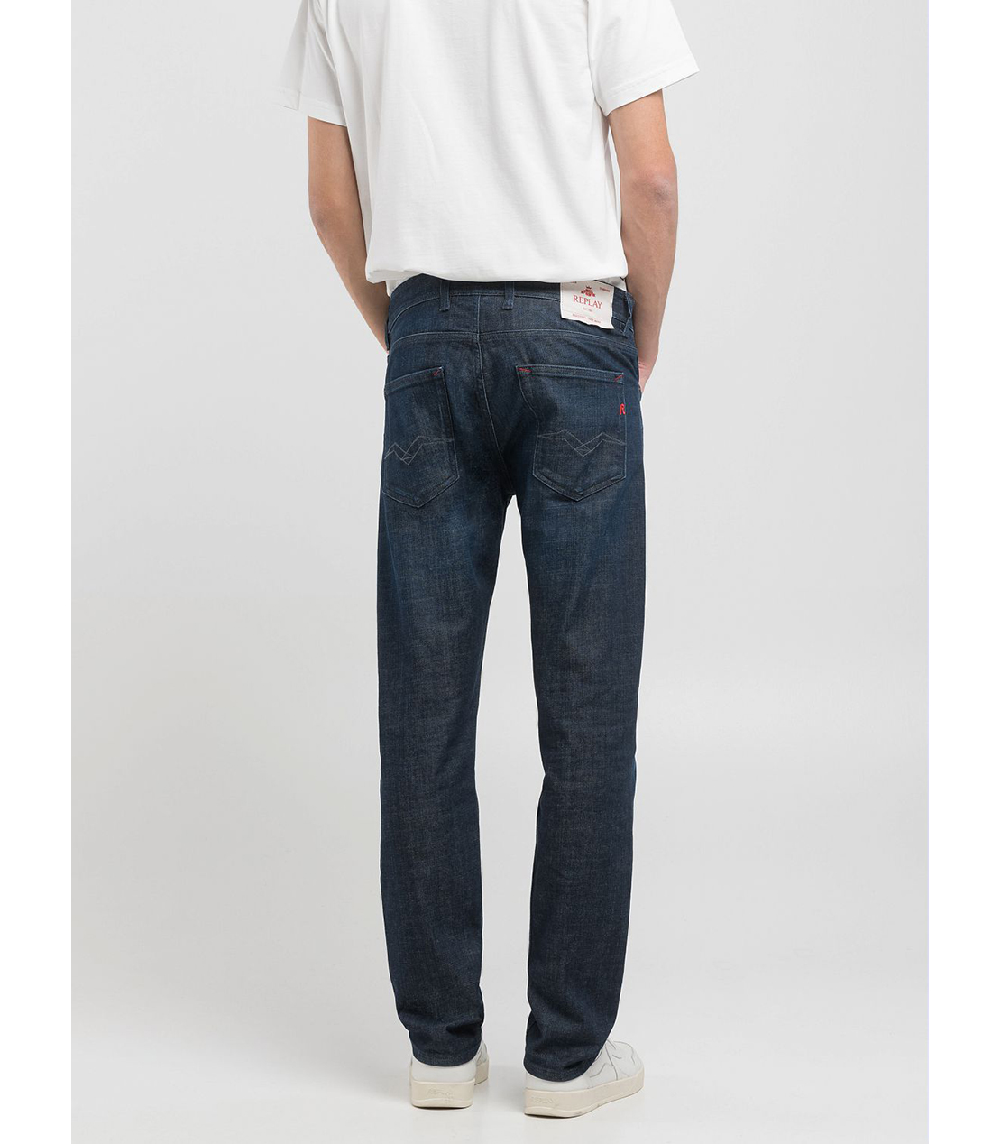 ストレートフィットGROVER Rロゴデニム 詳細画像 ダークブルー 2